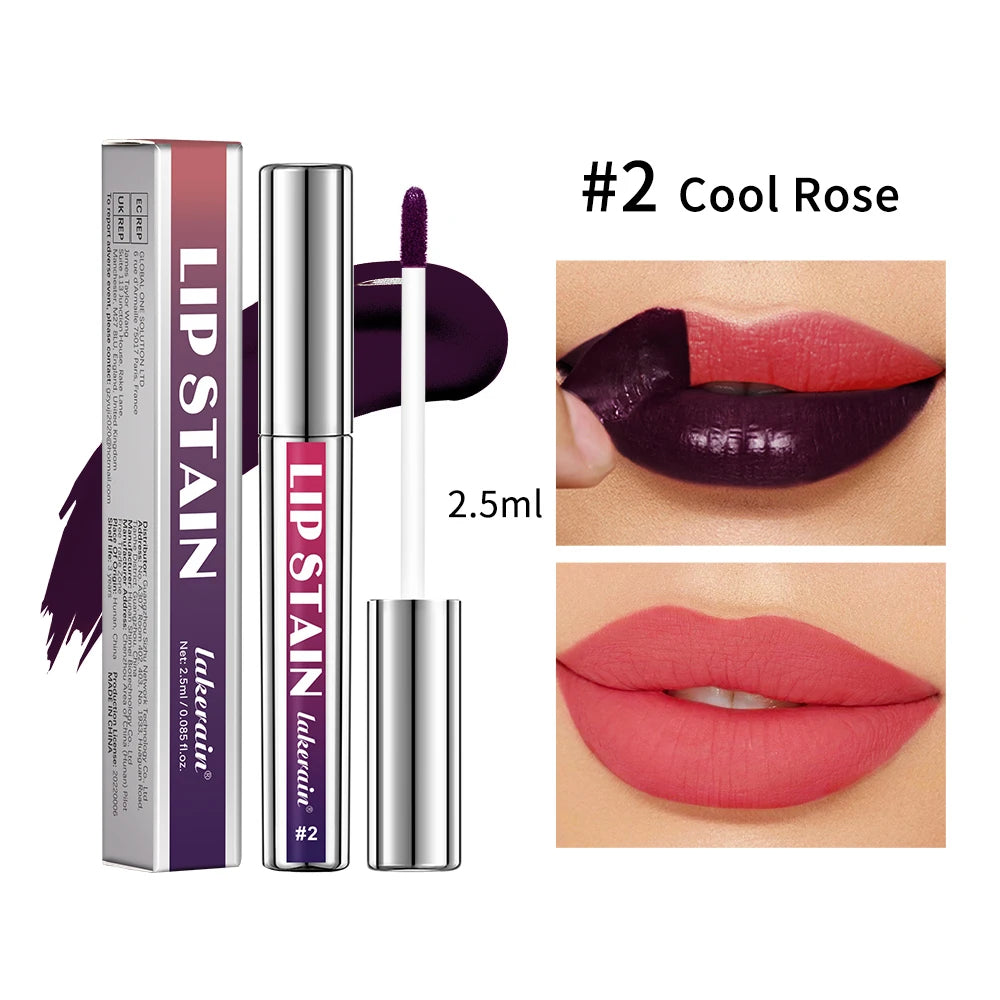 Korean Lip Tint Peel Off – Matte Lip Ink, langanhaltend & wasserfest, 3 Farben