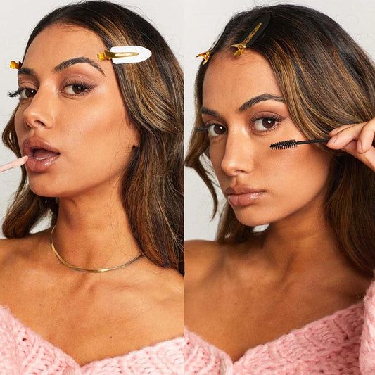 10 teile/satz Keine Biegung Nahtlose Haar Clips Seite Pony Haarspange Make-Up Waschen Gesicht Zubehör Frauen Mädchen Styling Haarnadeln