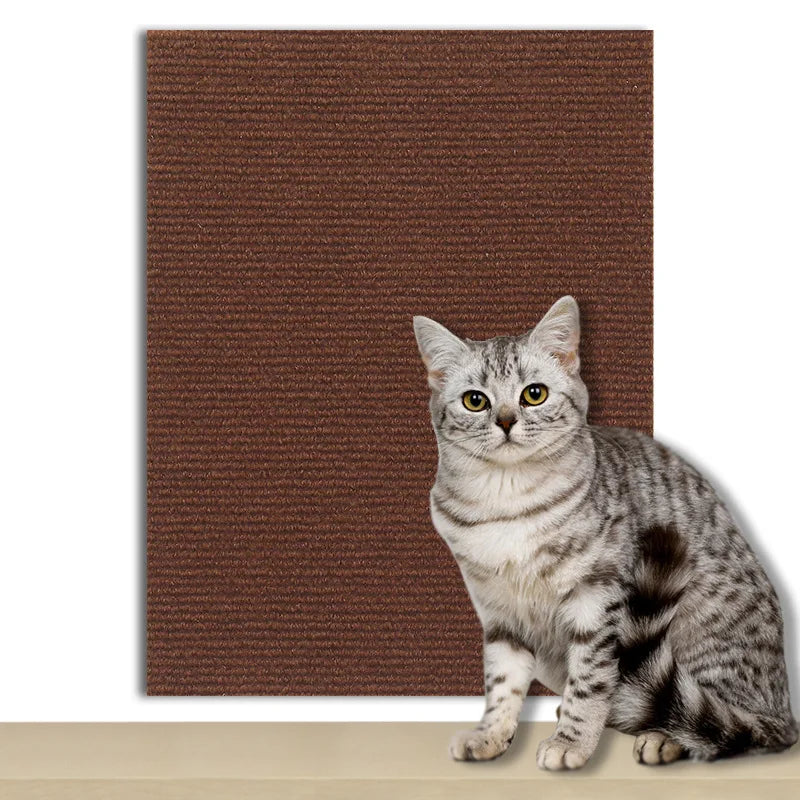 7-Farben-Kratzer für Katzen, Sofabezug, Katzenkratzer, Brettschutz, zuschneidbar, selbstklebender Teppich, DIY-Kratzmatte für Katzen