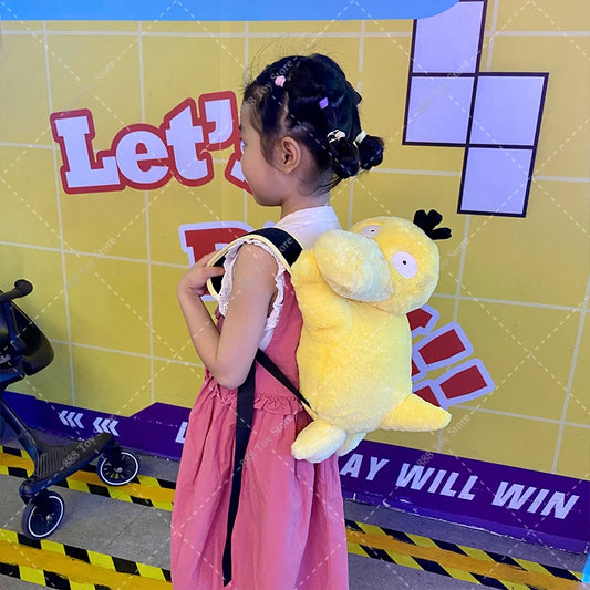 Pokémon Plüsch-Rucksack – Gengar, Pikachu, Evoli & Co. als Kuscheltier-Schulrucksack für Kinder