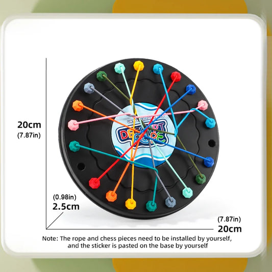 LPCBEC Rope Puzzle 2025 – Logikspiel für Kinder ab 14 Jahren mit Knoten-Challenge