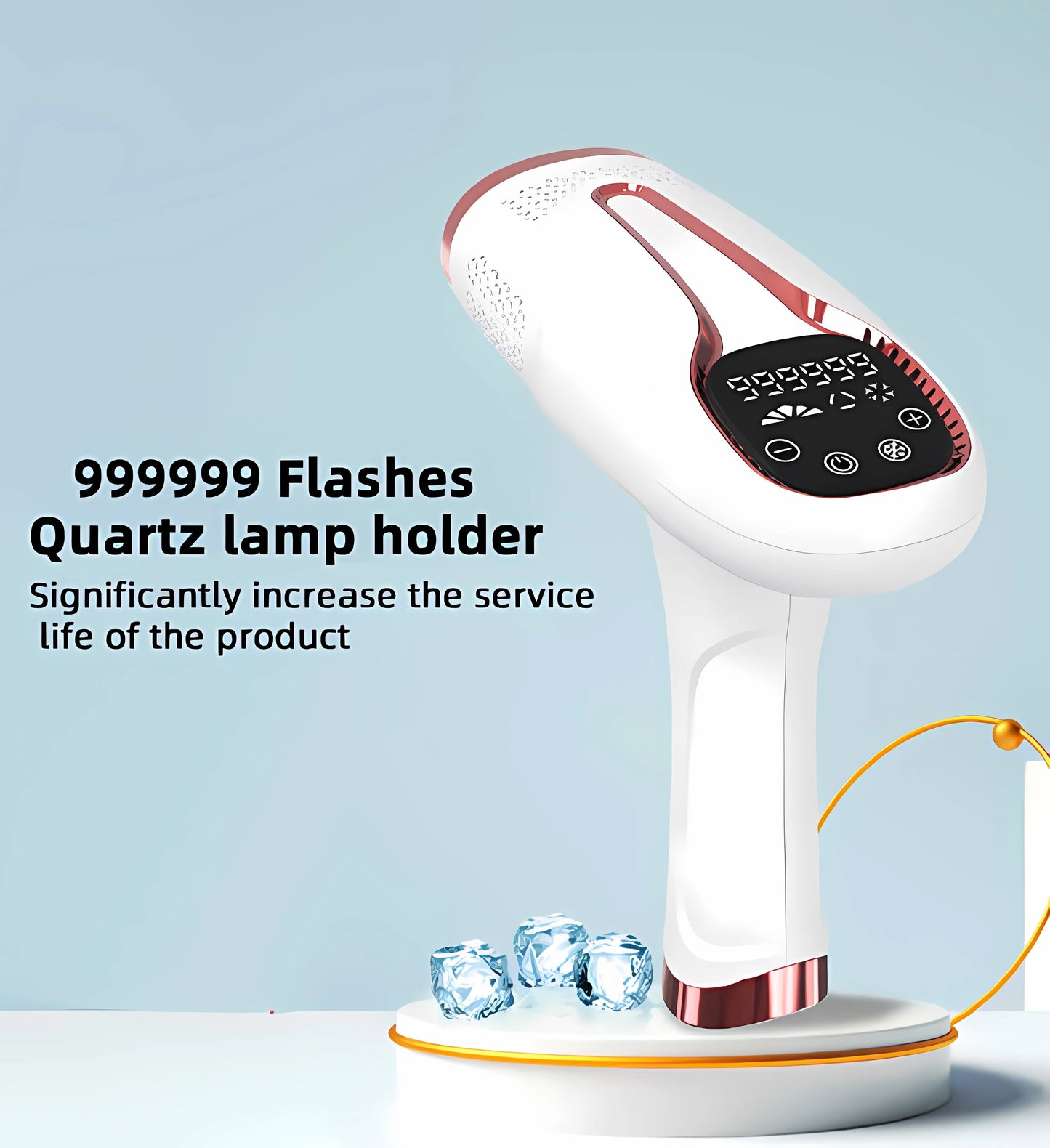 IPL Epilierer Permanente Laser-Haarentfernung 999999 Pulses Depilador a Laser Bikini Trimmer Photoepilator