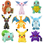 Pokémon Plüschfiguren 20 cm – Pikachu, Gengar, Charizard & mehr – Weiche Kuscheltiere für Kinder & Sammler