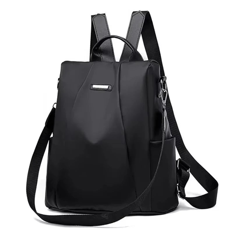 Neue frauen Multifunktions Rucksack Casual Einfarbig Schule Tasche Für Mädchen Mode Abnehmbaren Riemen Reise Schulter Tasche