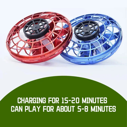 ufo-fidget-spinner-blau-im-flug