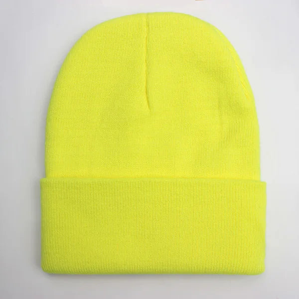 Unisex Beanie Mütze – Strickmütze für Damen & Herren – Warm, weich & dehnbar – 24 Farben – Wintermütze aus Acryl