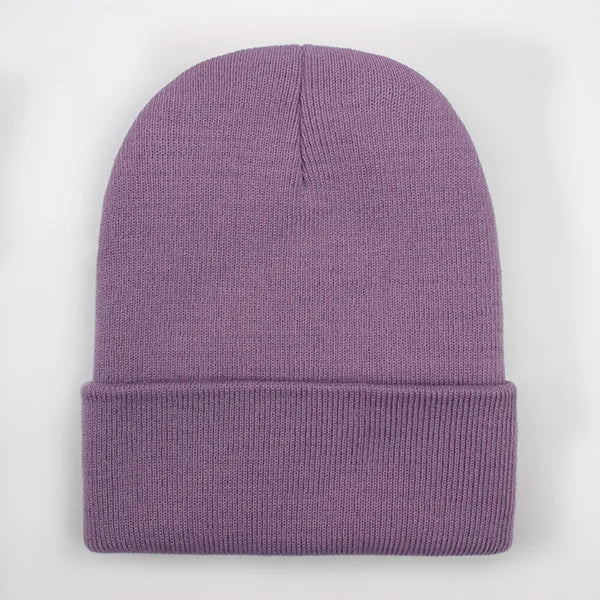 Unisex Beanie Mütze – Strickmütze für Damen & Herren – Warm, weich & dehnbar – 24 Farben – Wintermütze aus Acryl