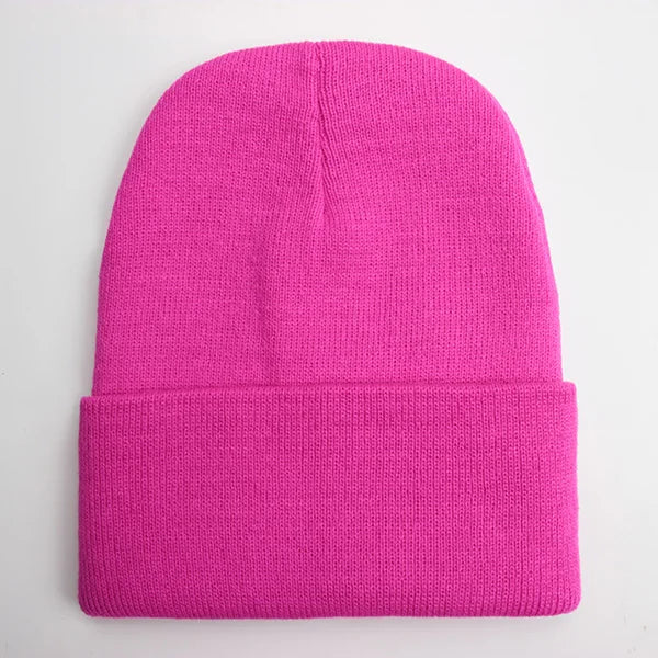 Unisex Beanie Mütze – Strickmütze für Damen & Herren – Warm, weich & dehnbar – 24 Farben – Wintermütze aus Acryl