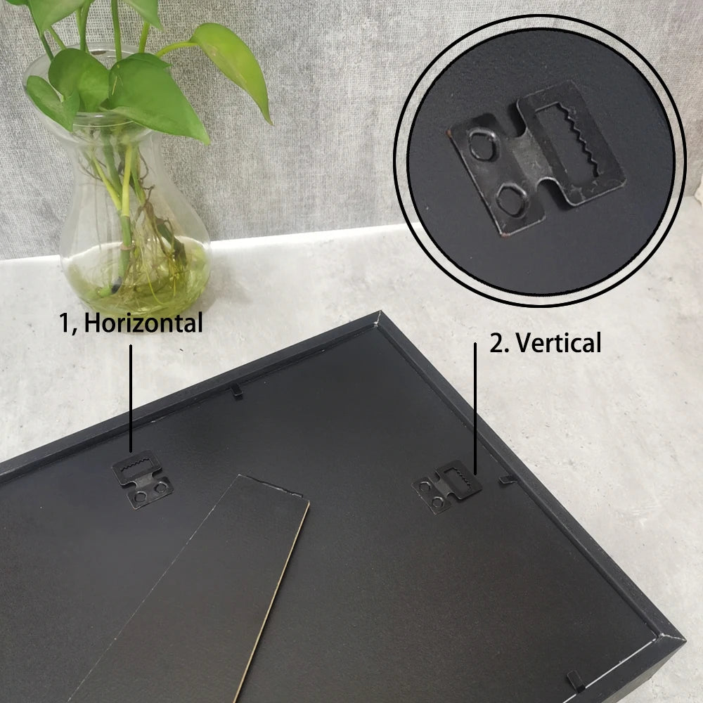 Shadow Box Bilderrahmen aus Holz – 3 cm Tief – Rechteckiger Rahmen für 3D-Objekte & Fotos – Skandinavisches Design
