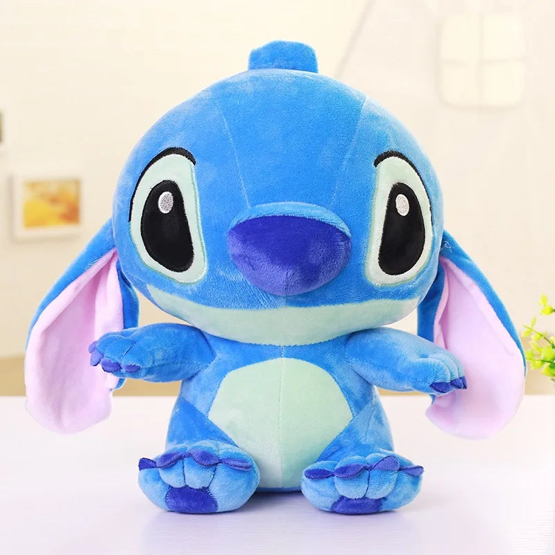 35-65 cm Disney Aoger Lilo & Stitch Gefüllte Plüschpuppe Edition Stitch Rose Puppe Kreatives Kawaii Kissen Spielzeug Geburtstagsgeschenk für Mädchen