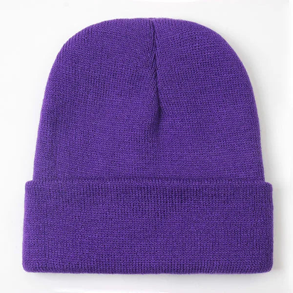 Unisex Beanie Mütze – Strickmütze für Damen & Herren – Warm, weich & dehnbar – 24 Farben – Wintermütze aus Acryl