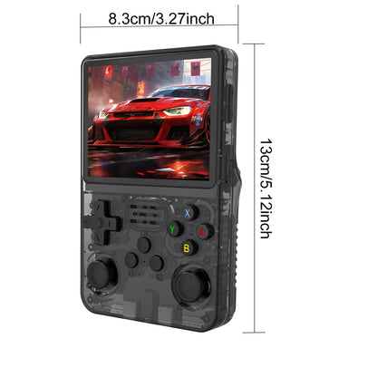 GAMINJA R36S K36 Handheld-Konsole – 3,5″ IPS, 16.000 Spiele, Linux, PS1/PSP/DC, 3500mAh Akku