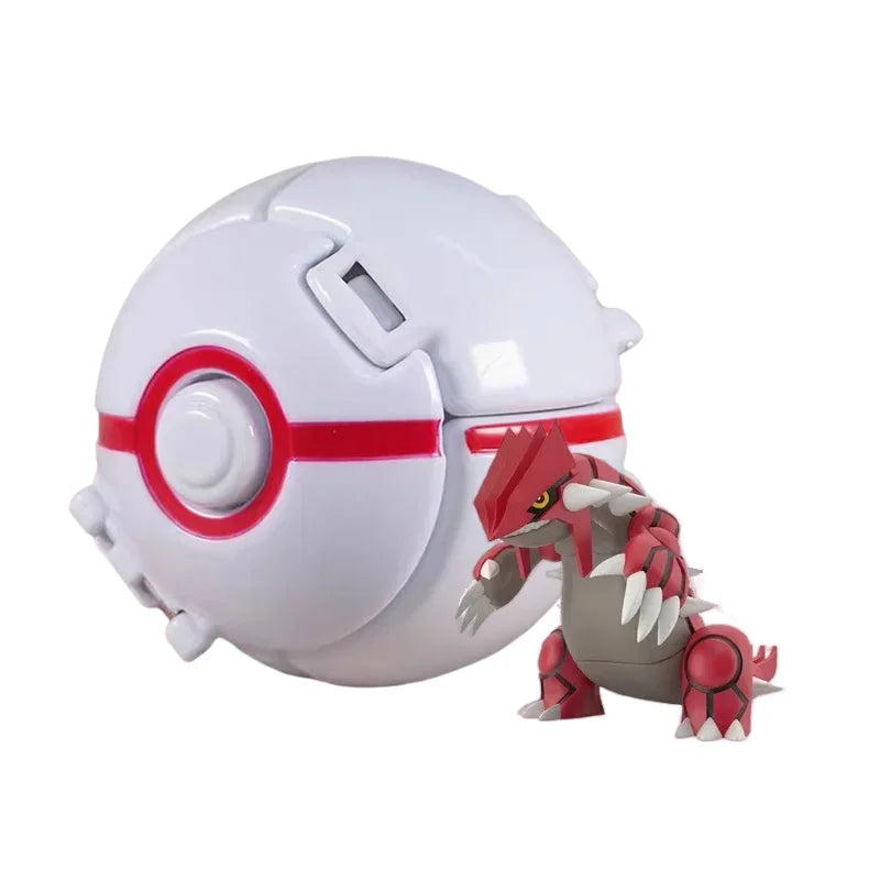 Pokémon Figur mit Pokéball – Pikachu, Glurak & Co. im Modell-Set von MINISO