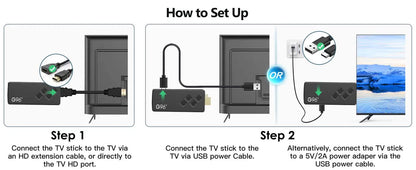 KANAVI G96 TV Stick – 8K Android 13 HDMI Streaming Dongle mit 2GB RAM