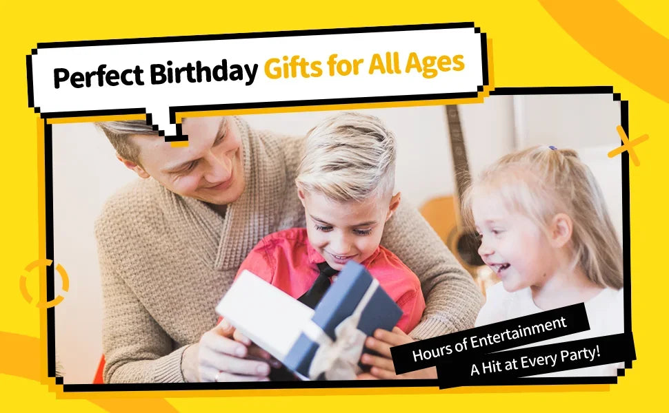 Elektronisches Tic-Tac-Toe Spiel – Tragbare 3-in-1 Konsole für Kinder & Erwachsene, Lernspiel mit Memory- und Reaktionsmodus