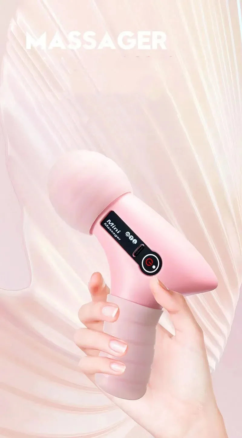 Elektrische Mini-Massagepistole – Tiefengewebe-Massager für Nacken, Rücken & Füße, CE-zertifiziert