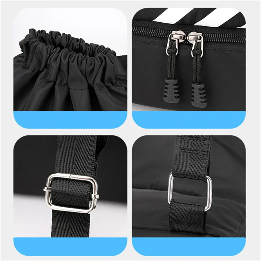 Sport- & Basketball-Rucksack unter 20 L – Wasserfester Outdoor-Rucksack mit Ballnetz