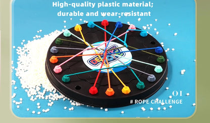 LPCBEC Rope Puzzle 2025 – Logikspiel für Kinder ab 14 Jahren mit Knoten-Challenge