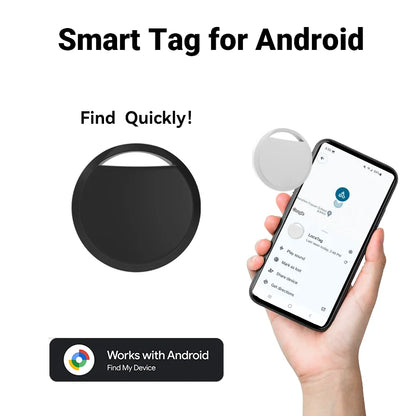 Bluetooth GPS Tracker für Android – Schlüssel- & Haustierfinder – kompatibel mit Google Find My App – Smart Tag mit langer Batterielaufzeit