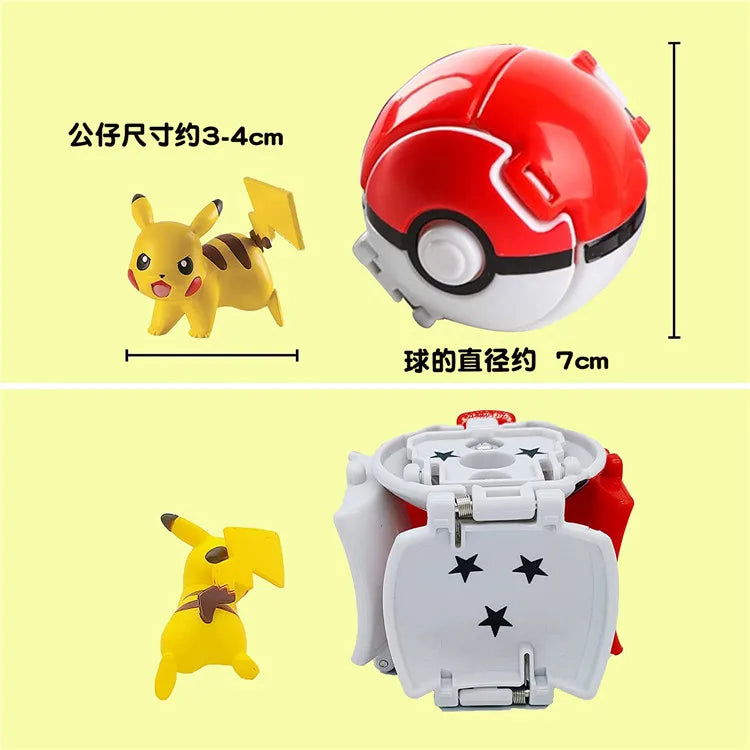 Pokémon Figur mit Pokéball – Pikachu, Glurak & Co. im Modell-Set von MINISO