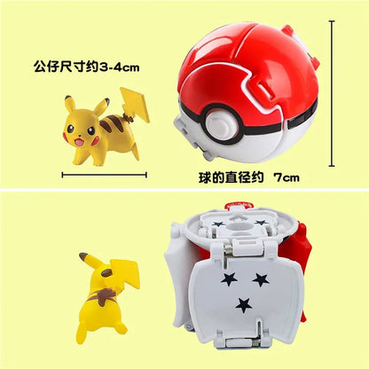 Pokémon Figur mit Pokéball – Pikachu, Glurak & Co. im Modell-Set von MINISO