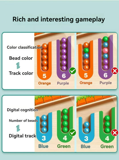 Magnetisches Labyrinth-Spiel für Kinder – Konzentrationstraining & Logikspiel ab 3 Jahren