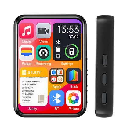 AideeMaster MP3-Player – 128 GB, Bluetooth 5.4, Touchscreen & HiFi-Sound