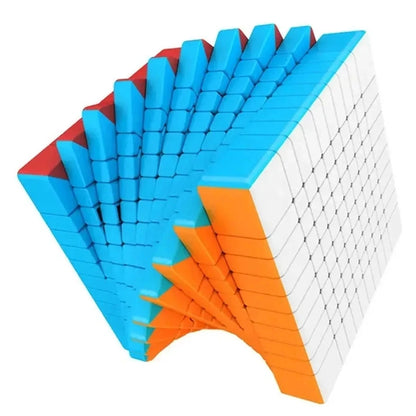 Meilong Alien Magic Cube Set 2x2 bis 9x9 – Professioneller Zauberwürfel für Kinder & Erwachsene – Puzzle Spielzeug aus Kunststoff