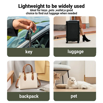 Bluetooth GPS Tracker für Android – Schlüssel- & Haustierfinder – kompatibel mit Google Find My App – Smart Tag mit langer Batterielaufzeit