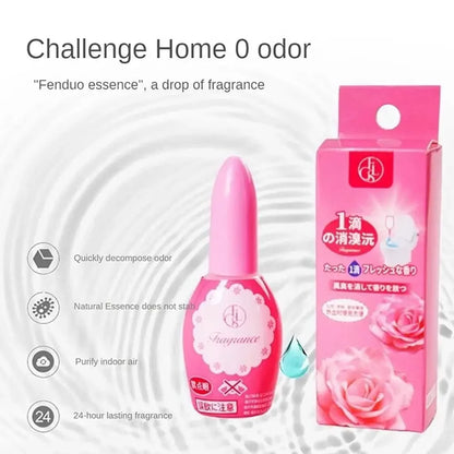 20 ml One Drop of Deodorant Yuan Toilet Deodorant Fragrance Liquid Indoor Aromatherapy Lufterfrischer zum Entfernen von Gerüchen
