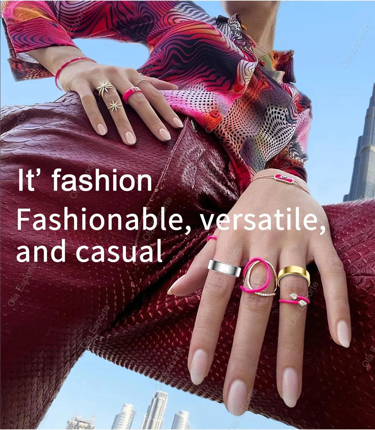 Smart Ring 2025 ohne Display – Fitness- & Gesundheitsring für Damen & Herren – Herzfrequenz, Schlaf, Blutsauerstoff – IP68 5ATM wasserdicht – für Android & iOS