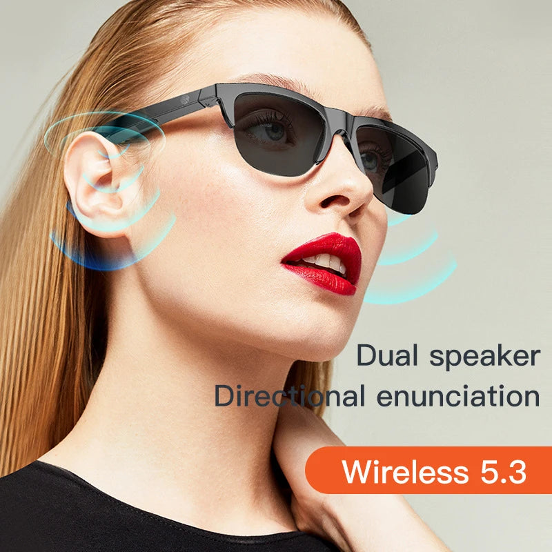 Xiaomi MIJIA Smart Sonnenbrille mit Bluetooth & HIFI-Sound – Wasserdicht, UV-Schutz, Freisprechfunktion