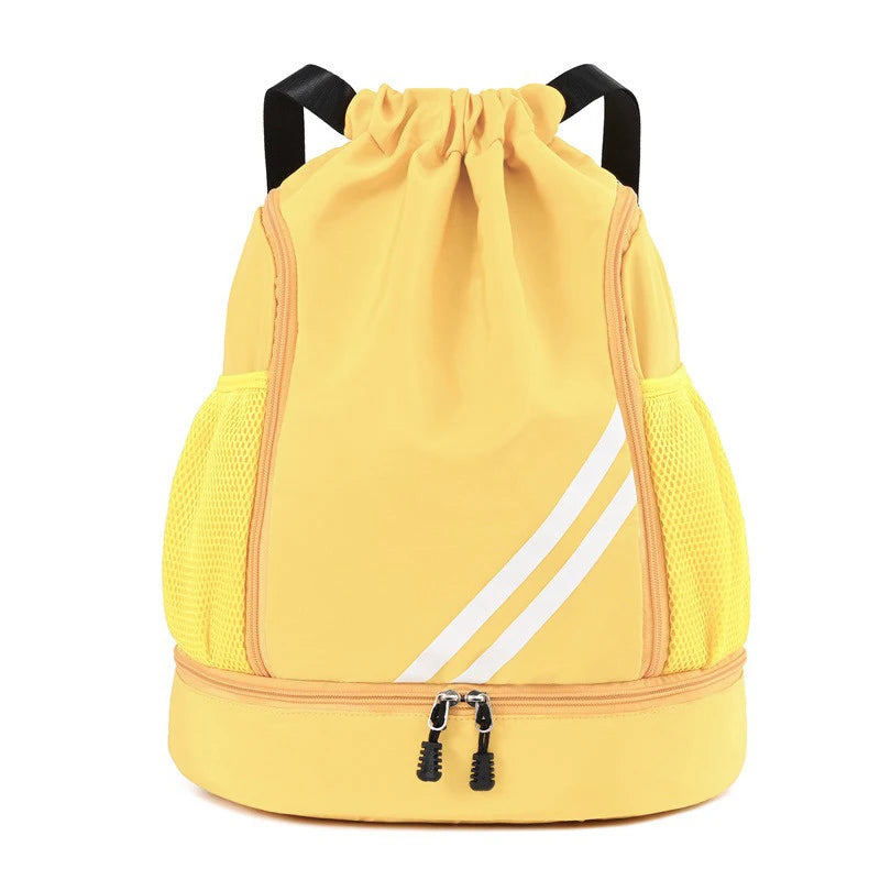Sport- & Basketball-Rucksack unter 20 L – Wasserfester Outdoor-Rucksack mit Ballnetz