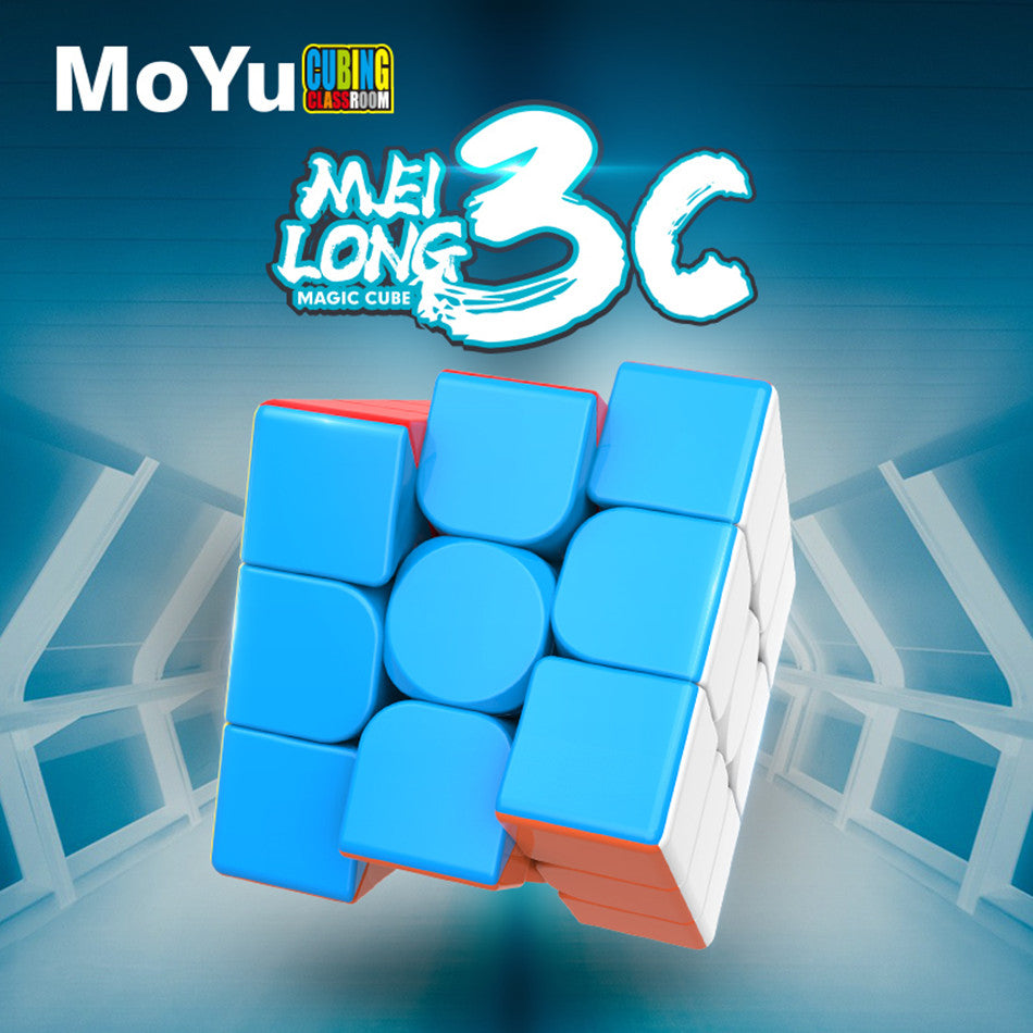 Moyu Meilong 3x3 Speedcube – Stickerloser Zauberwürfel für Kinder & Einsteiger