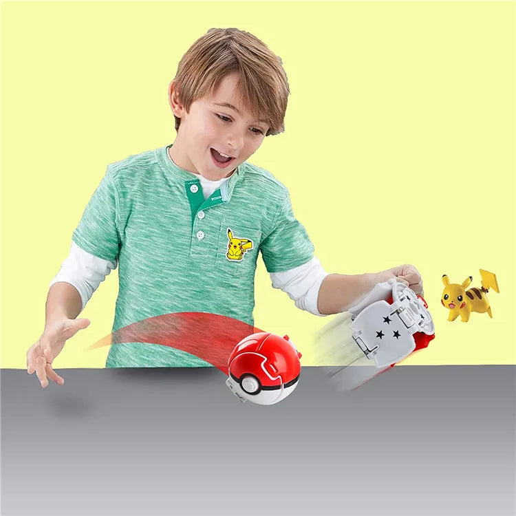Pokémon Figur mit Pokéball – Pikachu, Glurak & Co. im Modell-Set von MINISO
