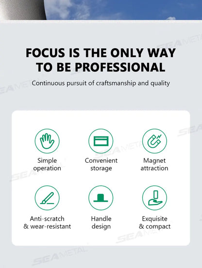 SEAMETAL Auto Sonnenblenden Brillenhalter – Magnetischer Clip aus Lederimitat, Brillen- & Kartenhalter