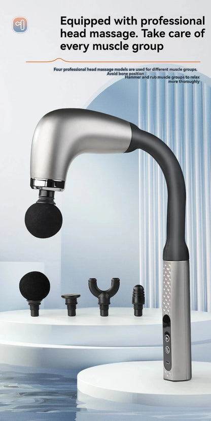 HOMEFISH Elektrischer Massagehammer GB‑868 – Handmassagegerät für Rücken & Körper, CE-zertifiziert