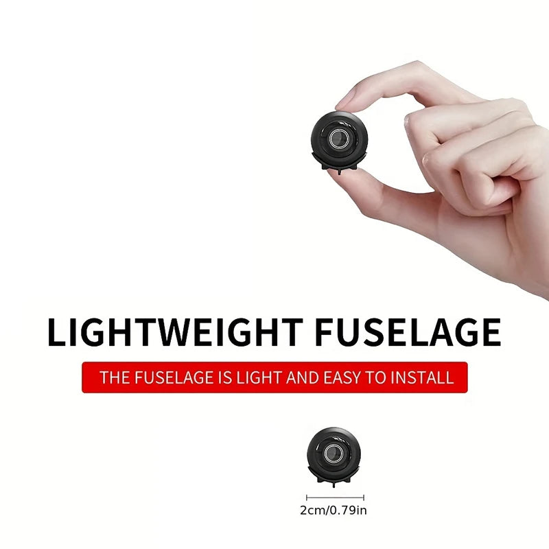 X5 Mini Überwachungskamera mit 1080P & WLAN – Nachtsicht, Bewegungserkennung, tragbar