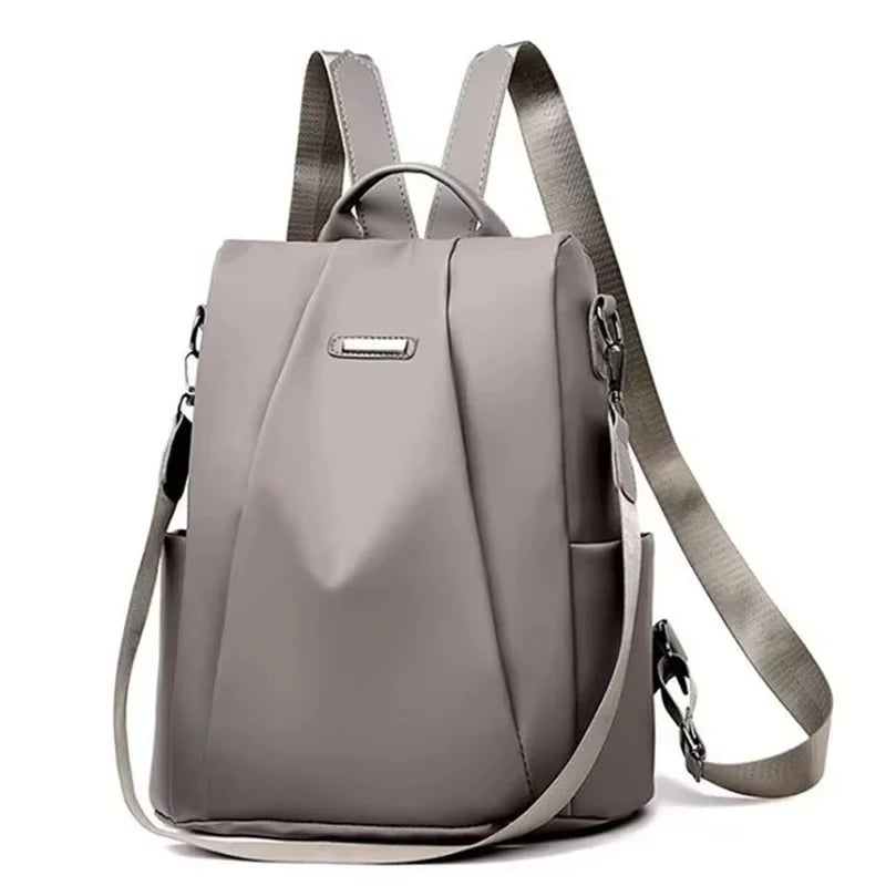 Neue frauen Multifunktions Rucksack Casual Einfarbig Schule Tasche Für Mädchen Mode Abnehmbaren Riemen Reise Schulter Tasche