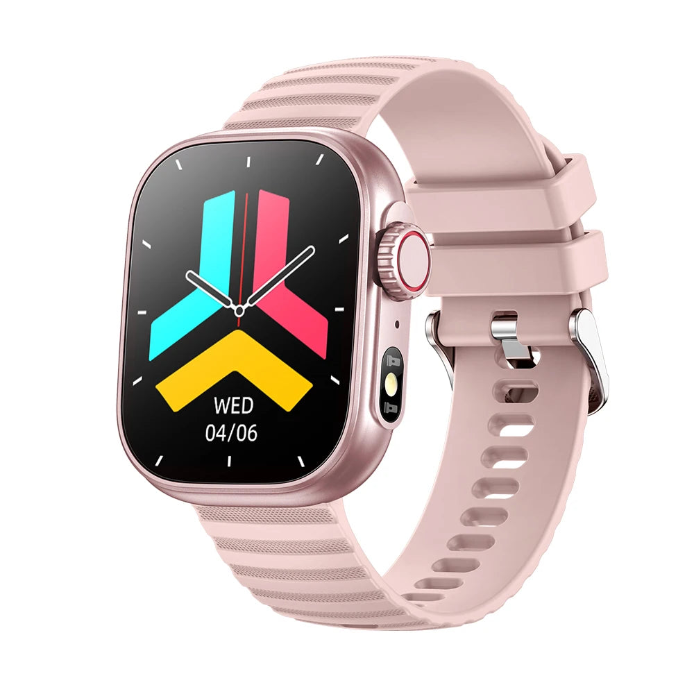 Smartwatch 2025 mit 2,01" Touchscreen – Fitnessuhr für Damen & Herren, Wasserdicht, Bluetooth Call & Gesundheitsfunktionen