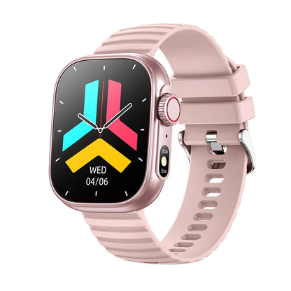 Smartwatch 2025 mit 2,01" Touchscreen – Fitnessuhr für Damen & Herren, Wasserdicht, Bluetooth Call & Gesundheitsfunktionen