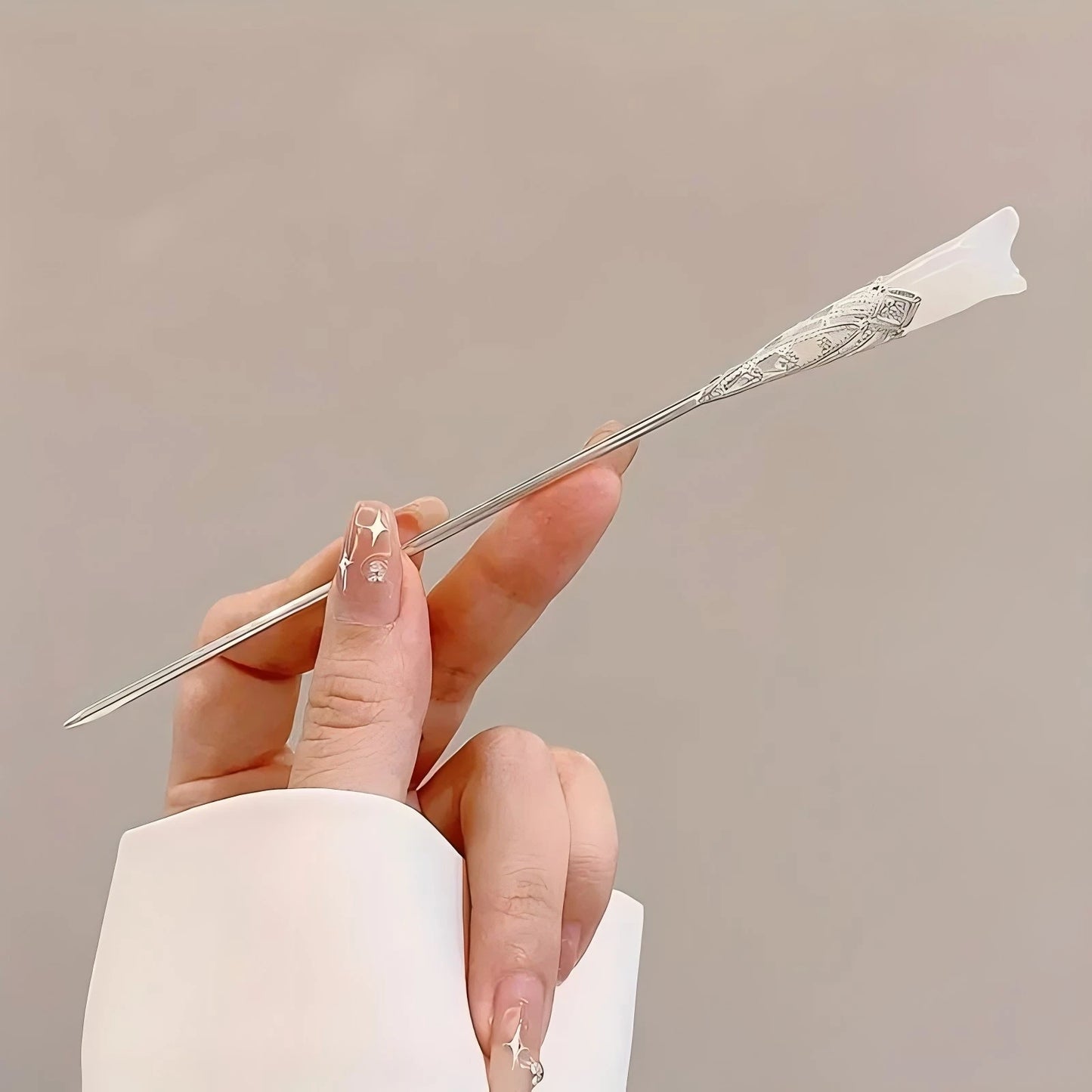 Elegante chinesische Stil Haarspange Quaste Haarstab traditionelles Blumenmuster Frisur Zubehör Frauen Schmuck Haarnadel Haarnadel