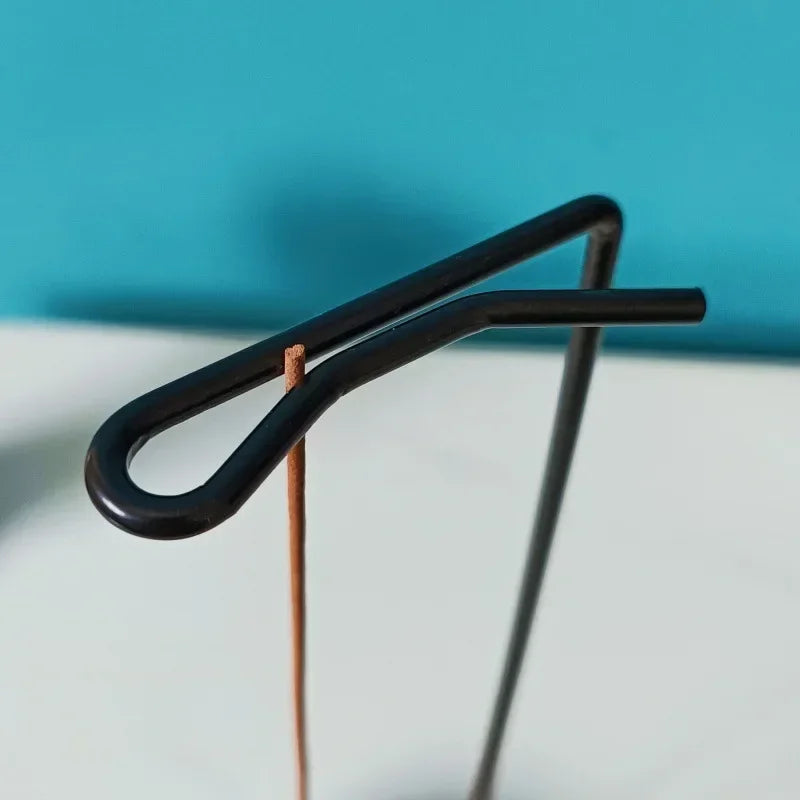 Kreativer Räucherstäbchenhalter aus Holz – Rundes Design, Kopfstehend – Deko & Yoga-Zubehör