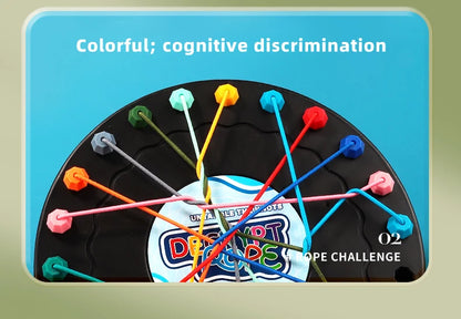 LPCBEC Rope Puzzle 2025 – Logikspiel für Kinder ab 14 Jahren mit Knoten-Challenge