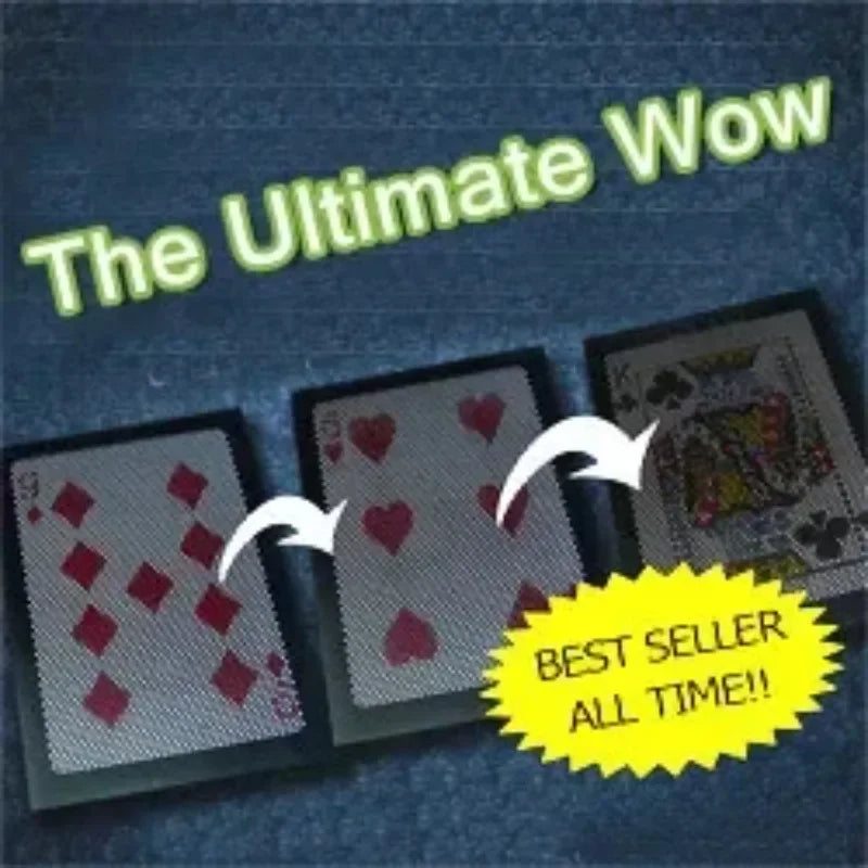 WOW 3.0 Kartentrick – Ultimativer Kartenwechsel mit Hülle für Zauberer
