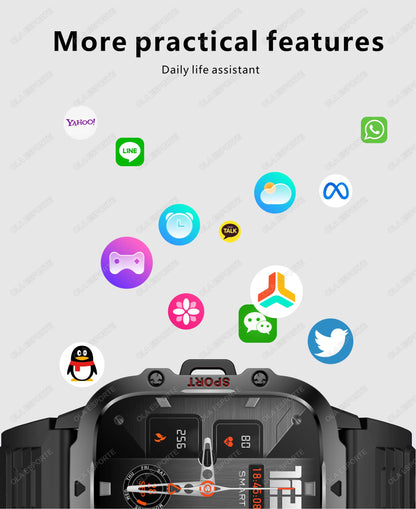 Xiaomi Military Smartwatch 2025 – Outdoor Fitnessuhr mit BT Call & IP68