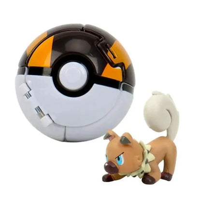 Pokémon Figur mit Pokéball – Pikachu, Glurak & Co. im Modell-Set von MINISO