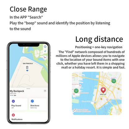 Bluetooth GPS Tracker – wasserdicht, mit Ton & Alarm, für Kinder, Haustiere, Senioren & Gepäck – kompatibel mit Smartphone-Tracking-Apps