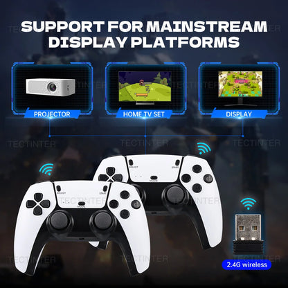 Retro Game Stick M15 – 4K Konsole mit 20.000 Spielen & Wireless Controller