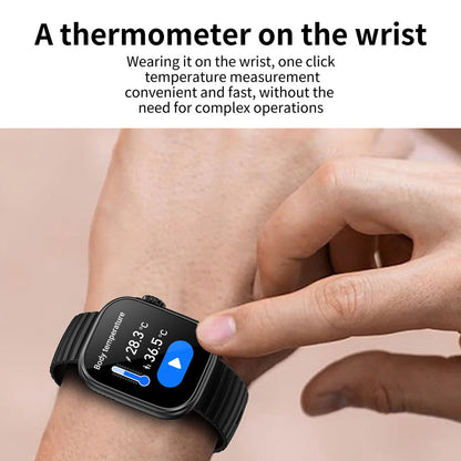 Smartwatch 2025 mit 2,01" Touchscreen – Fitnessuhr für Damen & Herren, Wasserdicht, Bluetooth Call & Gesundheitsfunktionen